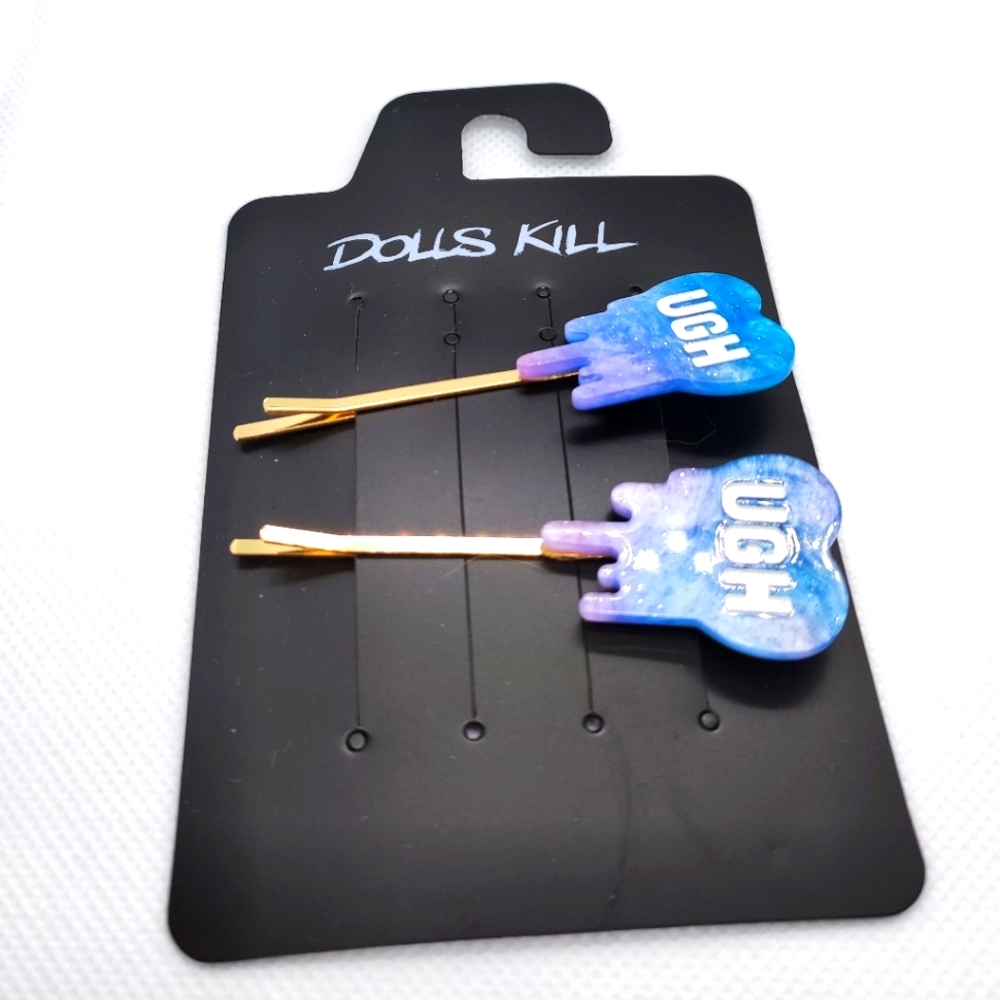 Dolls Kill Ugh Hair Clips